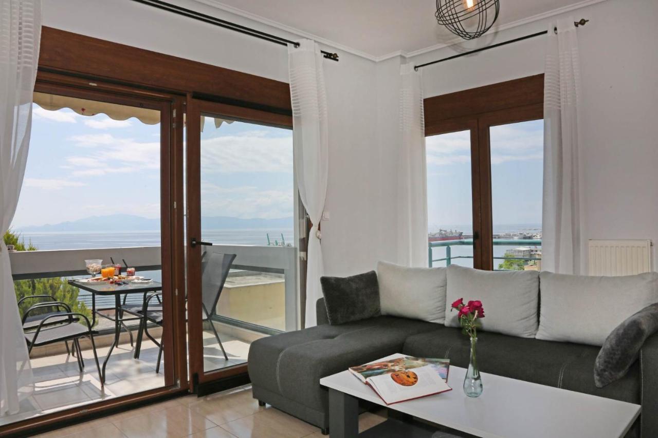 Kavala'S Blue Dream Appartment Buitenkant foto